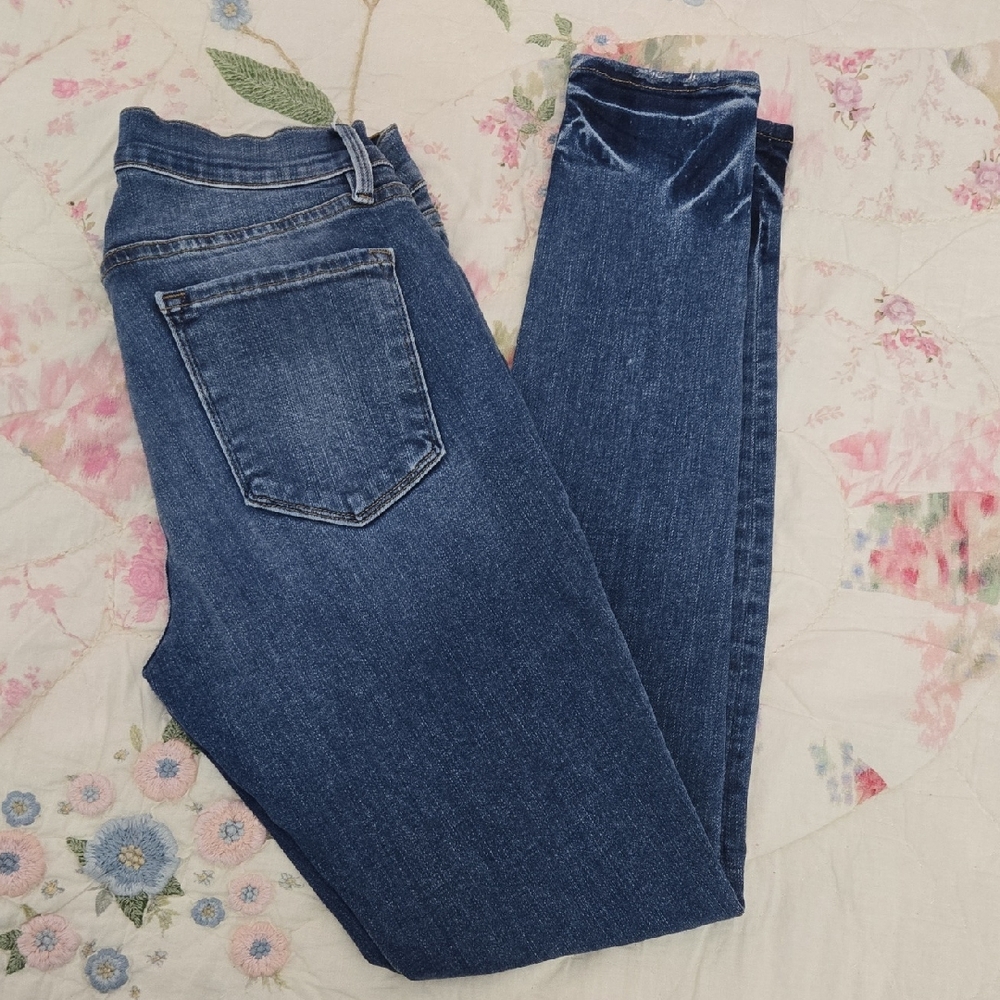 Frame Denim Dark Blue Women's Skinny Jeans